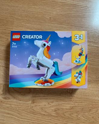 Lego 31140 creator unicorno