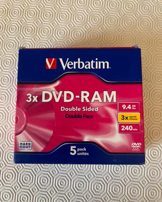 3x DVD-RAM 5pack