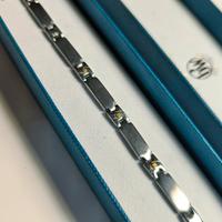 Bracciale acciaio e ORO , di gioielleria