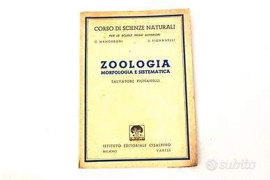 Zoologia Morfologia E Sistematica - Vintage 1941