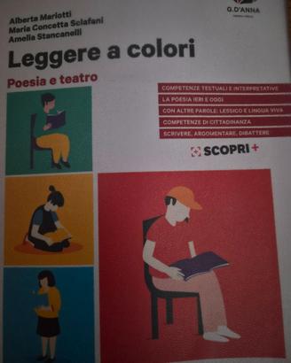 Libro scolastico 'Leggere a colori'