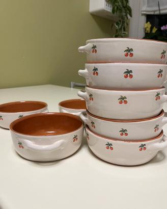 Ciotole in terracotta