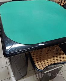 Tavolo da gioco e sedie Molinari anni 70