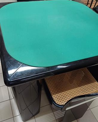 Tavolo da gioco e sedie Molinari anni 70
