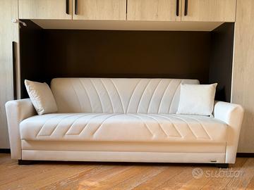 Divano letto con contenitore – una piazza e mezza