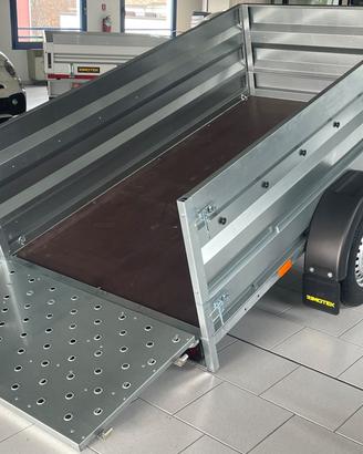 Rimorchio carrello nuovo 230x130 h 65 by morbin