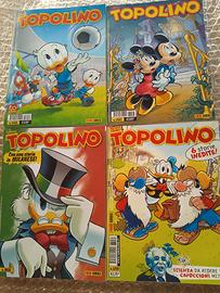 Set 4 fumetti Topolino 