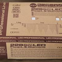 Catena luminosa IP67 a tenda professionale 3mx0,9m