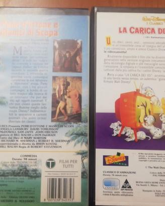 VHS DISNEY ORIGINALI