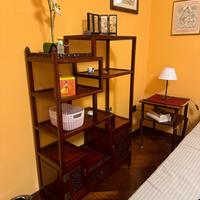 Libreria in stile cinese etnico antico