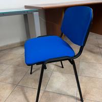 5 Sedie da ufficio Blu