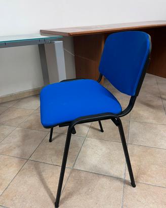 5 Sedie da ufficio Blu