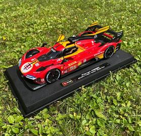 modellino ferrari 499p scala 1:18