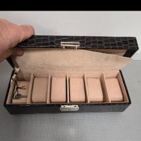 custodia orologio Renato balestra nera