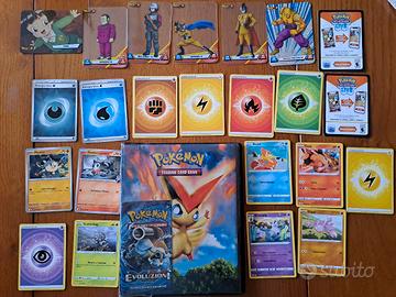Carte Pokèmon + carte Dragon Ball + Album Pokèmon 