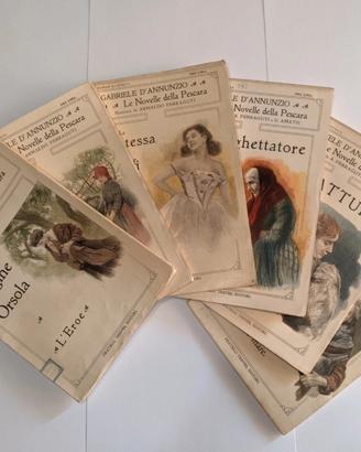 Gabriele D'Annunzio Le Novelle Della Pescara Raro