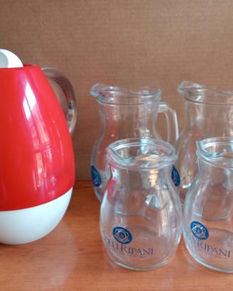 Set caraffe vetro e termica Guzzini
