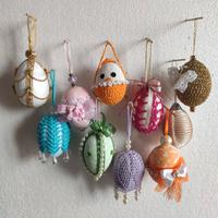 Uova di Pasqua decorate 