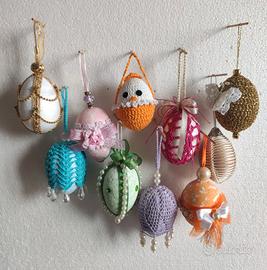 Uova di Pasqua decorate 