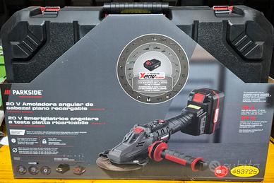 smegliatrice parkside 20v 