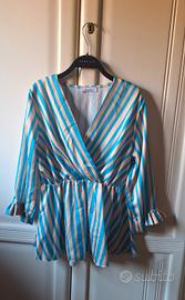 Camicetta/blusa VICBEE a Portafoglio a Righe 