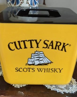 Porta ghiaccio vintage Cutty Sark Scots Whisky