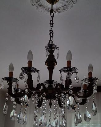 Lampadari a goccia diverse dim. (singolamente)