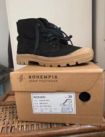 Scarpe alte canapa hemp