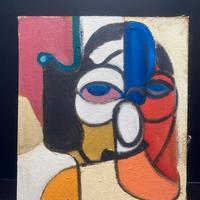 Vigilio Zanchetta - Dipinto Astratto Cubista