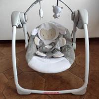 dondolino/altalena elettrica per neonati