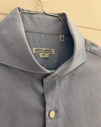 Camicia Libero Silm Tg.40 - 15 3/4 Azzurra