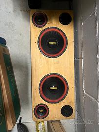 Pianale Car Audio Autocostruito – Per Ricambi