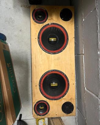Pianale Car Audio Autocostruito – Per Ricambi
