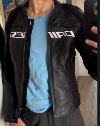 Giacca Dainese pelle donna tg 40 – usata 2 volte