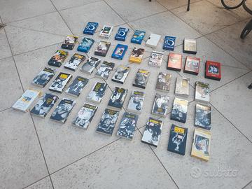 Lotto di videocassette VHS con film vari.