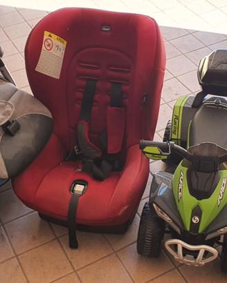 Passeggino e seggiolino chicco con quad elettrico