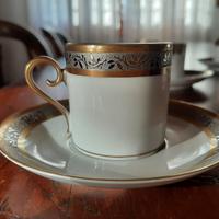 Servizio Caffè 12pz profilato Oro