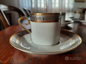 Servizio Caffè 12pz profilato Oro