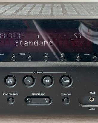 Amplificatore home theatre Yamaha con casse Onkyo