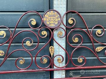 Testiera letto in ferro