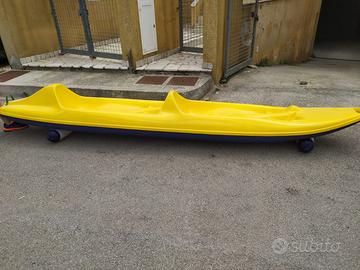 canoa biposto in vetroresina