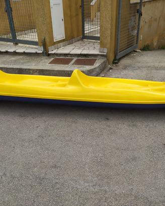 canoa biposto in vetroresina