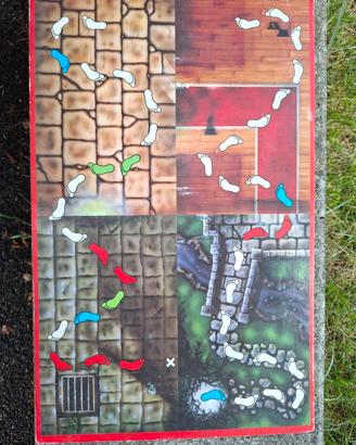 tabellone gioco Brivido vintage