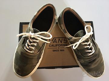 Vans in tessuto mimetico