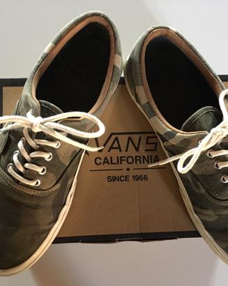 Vans in tessuto mimetico