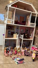 Casa Barbie in legno