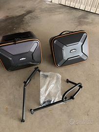 Ktm 390 Adventure set borse laterali + telaio