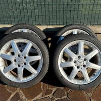 CERCHI IN LEGA 17 A/B/C MERCEDES GOMME 215/45/17