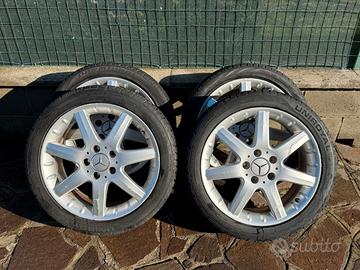 CERCHI IN LEGA 17 A/B/C MERCEDES GOMME 215/45/17