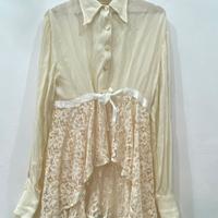 Camicia vintage in pizzo